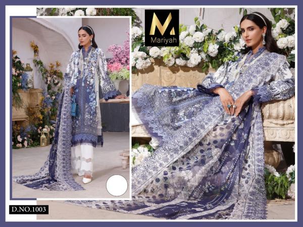 Mariyah Safinaz 1001 Karachi Cotton Dress Material Collection